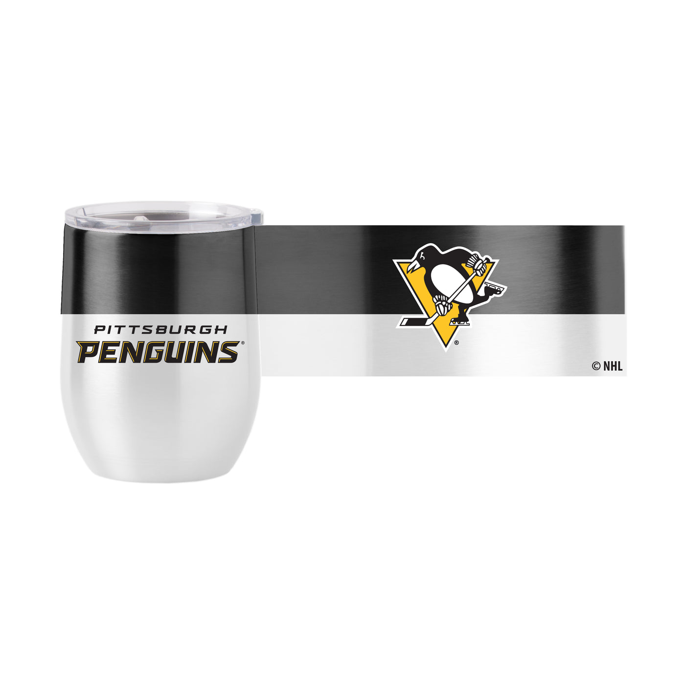 Pittsburgh Penguins 16oz Colorblock Stainless Curved Beverage