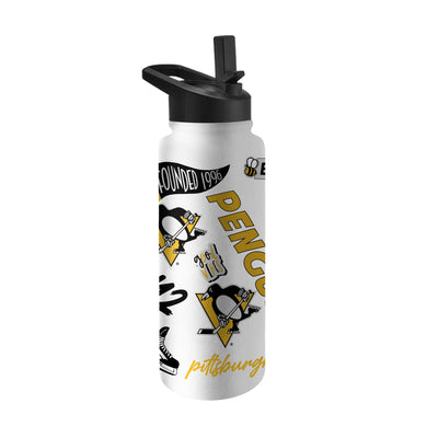 Pittsburgh Penguins 34oz Native Quencher Bottle