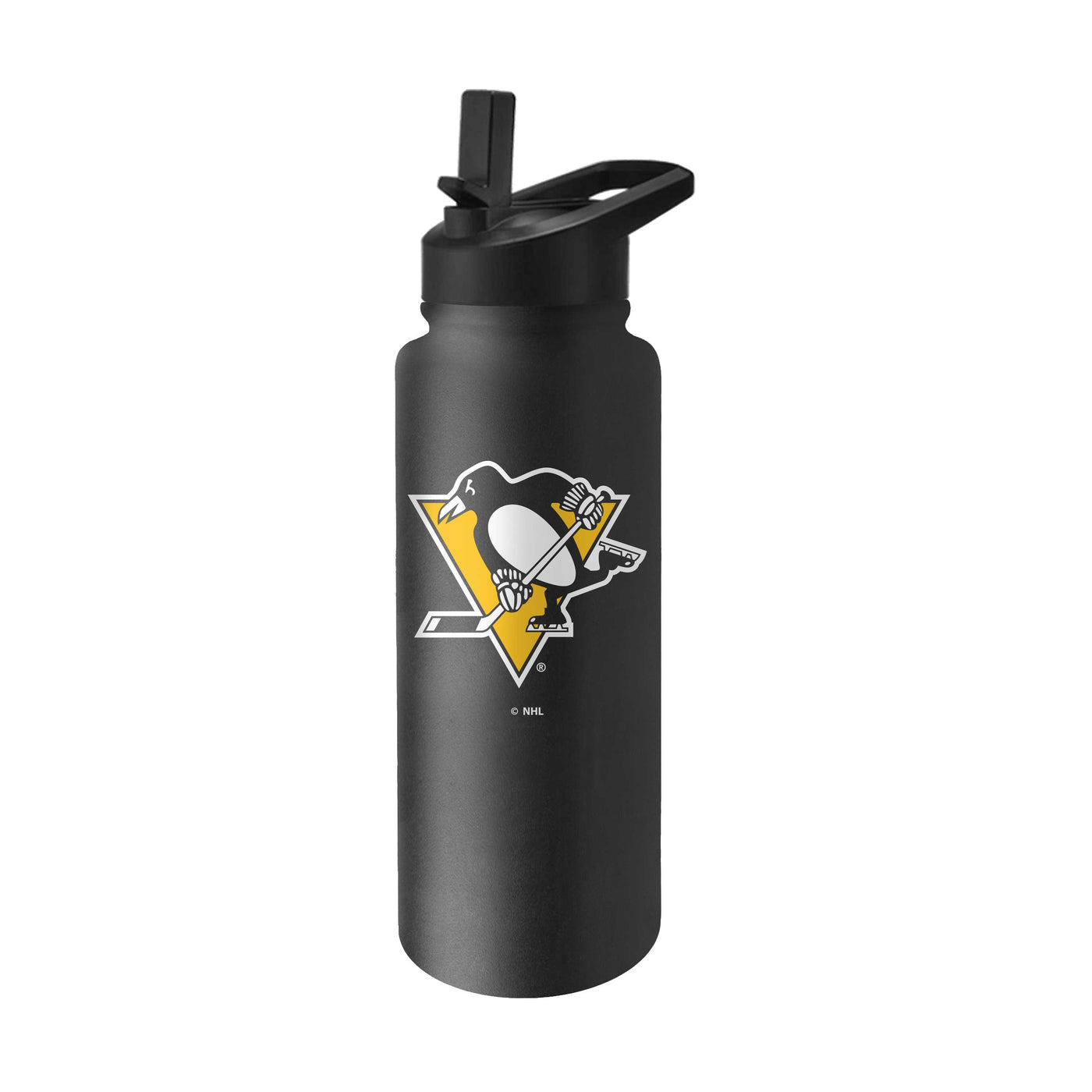 Pittsburgh Penguins 34oz Logo Quencher Bottle