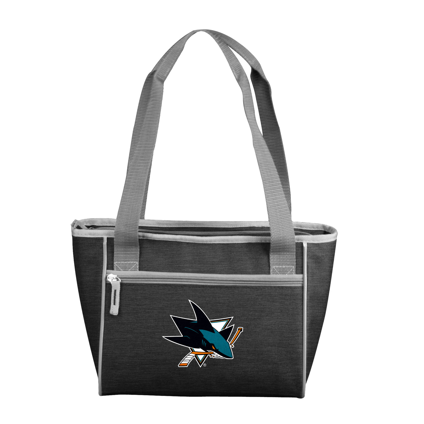San Jose Sharks Crosshatch 16 Can Cooler Tote
