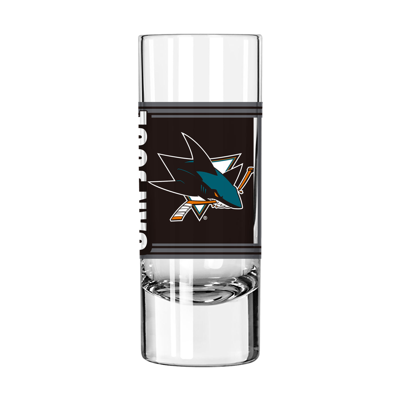 San Jose Sharks 2.5oz Hero Shooter Glass