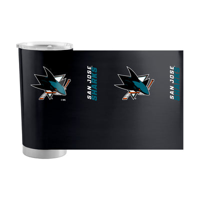 San Jose Sharks 20oz Gameday Stainless Steel Tumbler