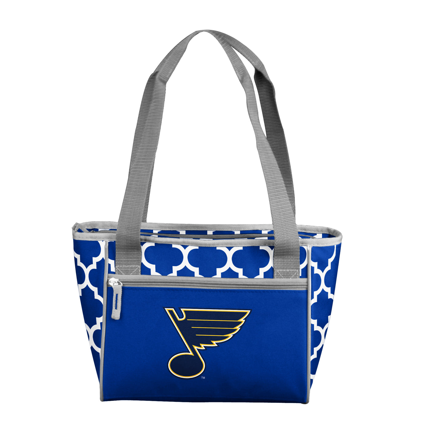 St Louis Blues Crosshatch 16 Can Cooler Tote