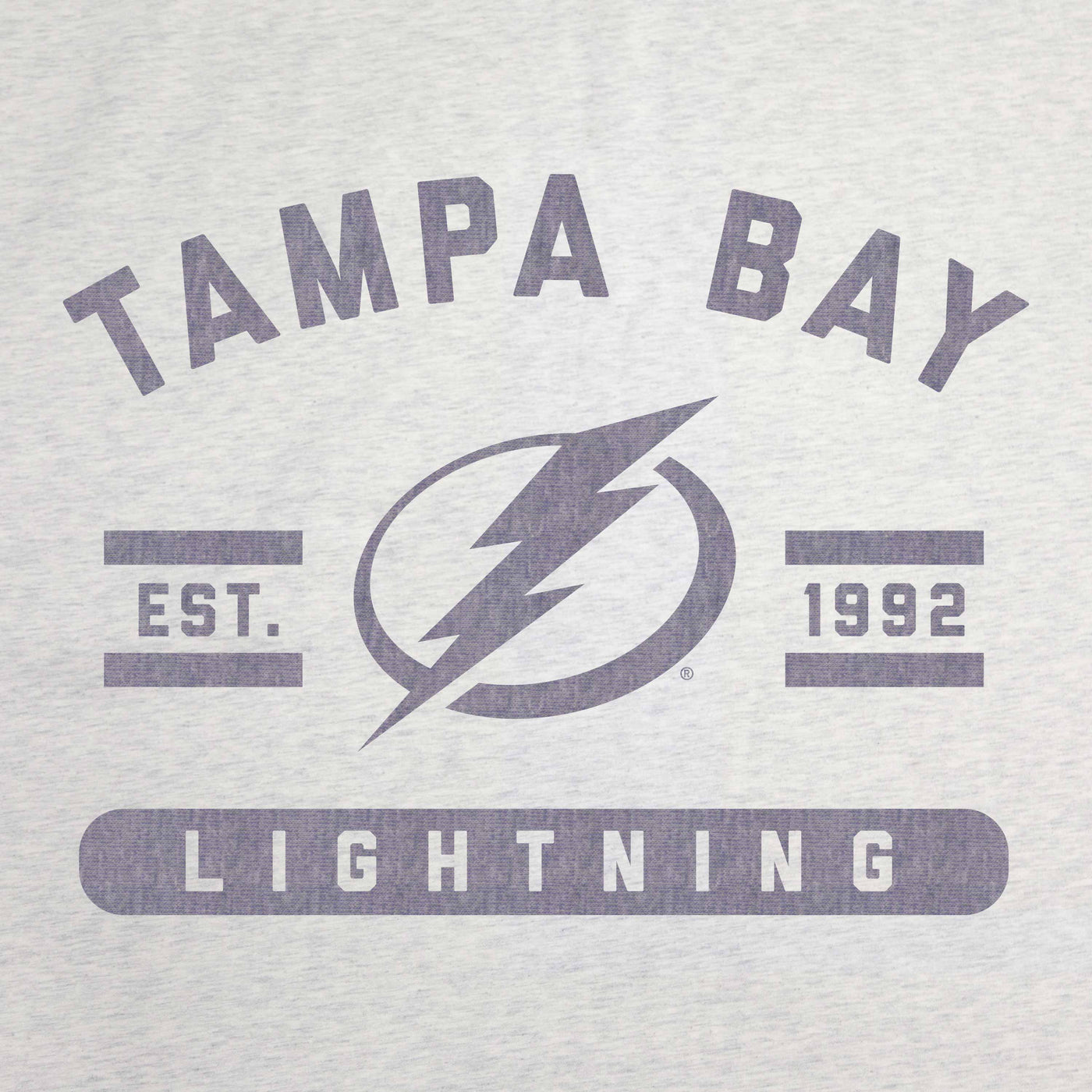 Tampa Bay Lightning Oatmeal Sweatshirt Blanket