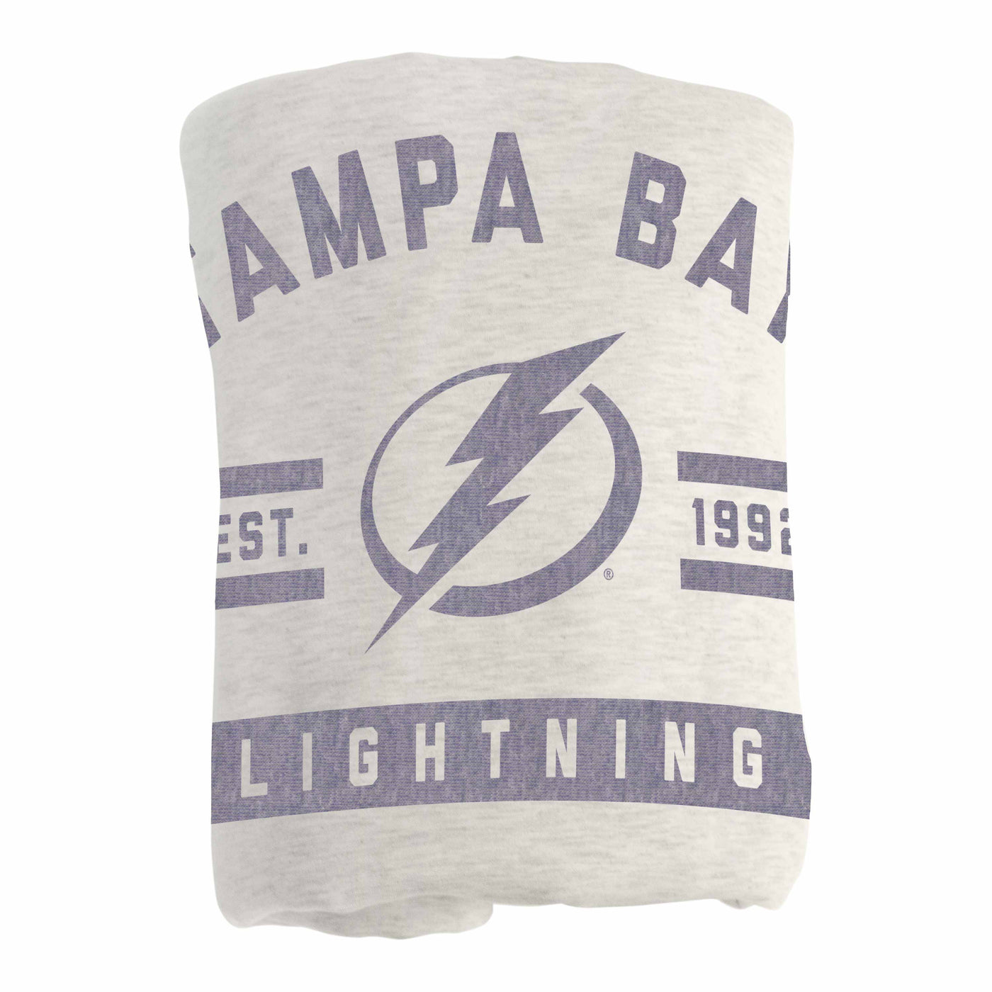 Tampa Bay Lightning Oatmeal Sweatshirt Blanket