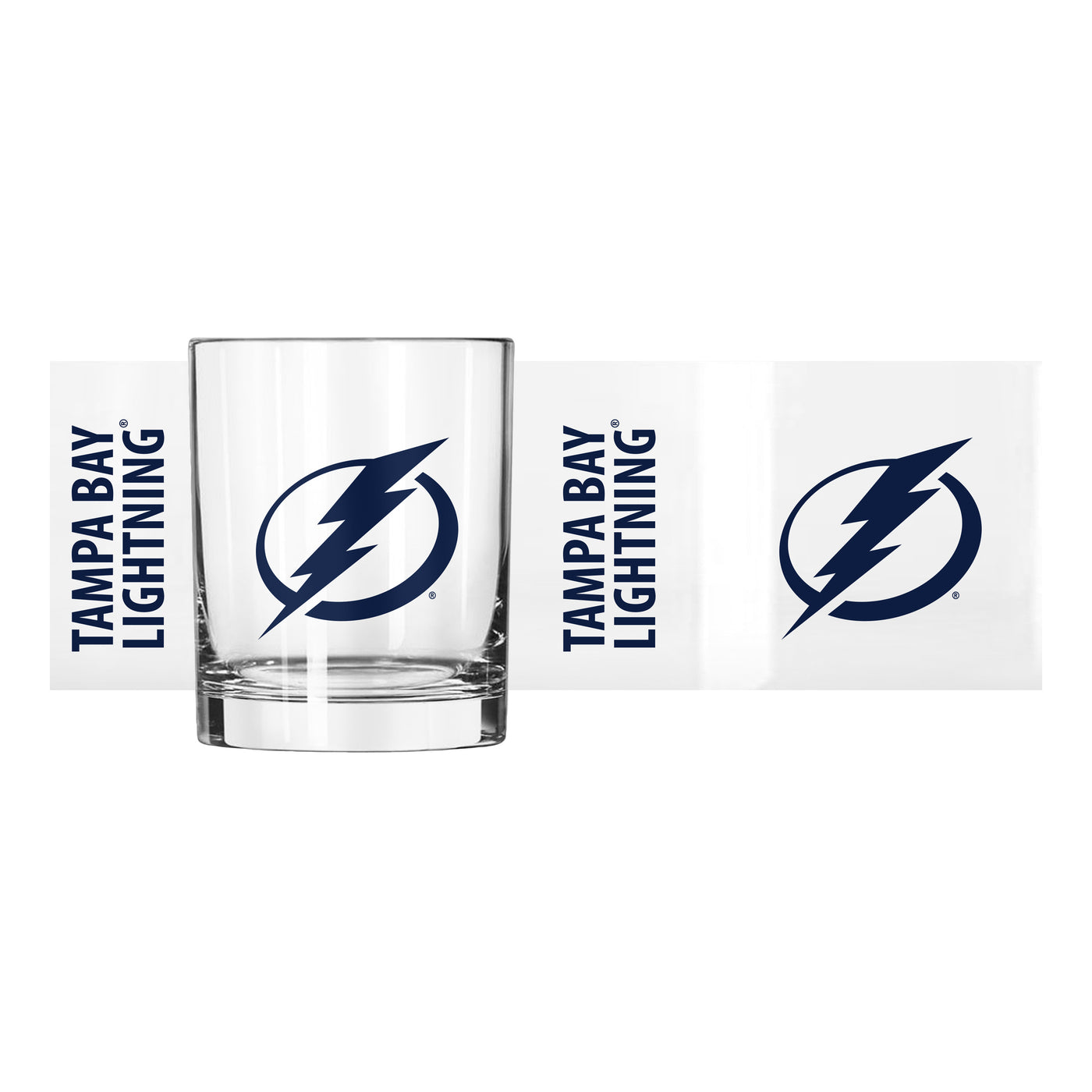 Tampa Bay Lightning 14oz Gameday Rocks Glass