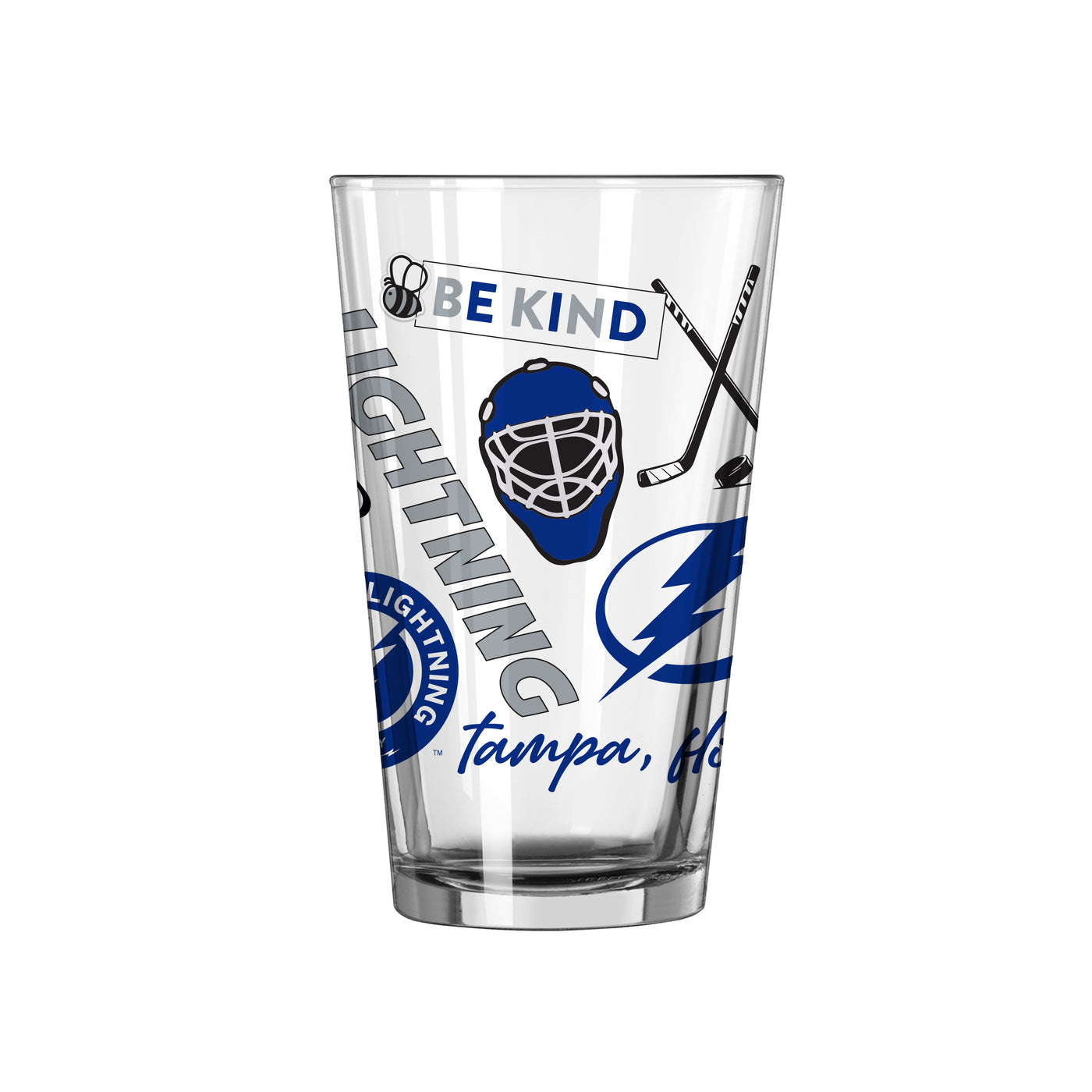 Tampa Bay Lightning 16oz Native Pint Glass