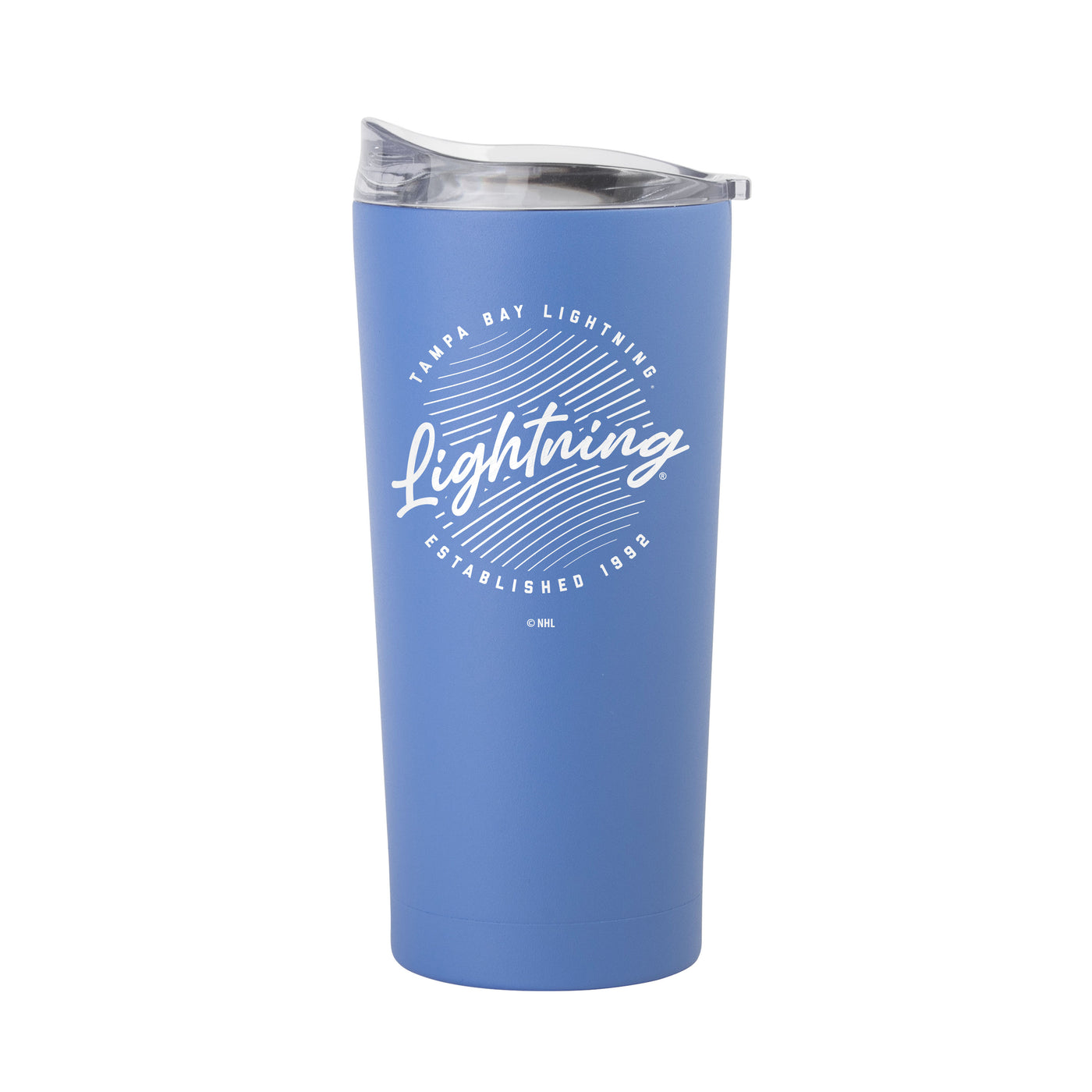 Tampa Bay Lightning 20oz Retro Script Arctic Powder Coat Tumbler