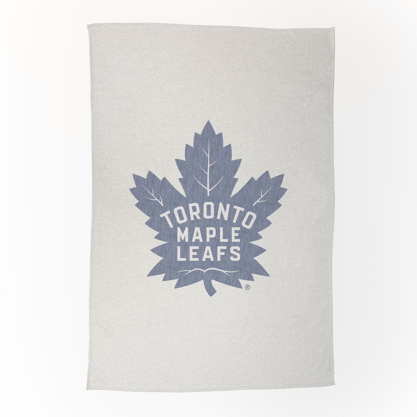 Toronto Maple Leafs Oversized Logo Sublimated Sweatshirt Blanket
