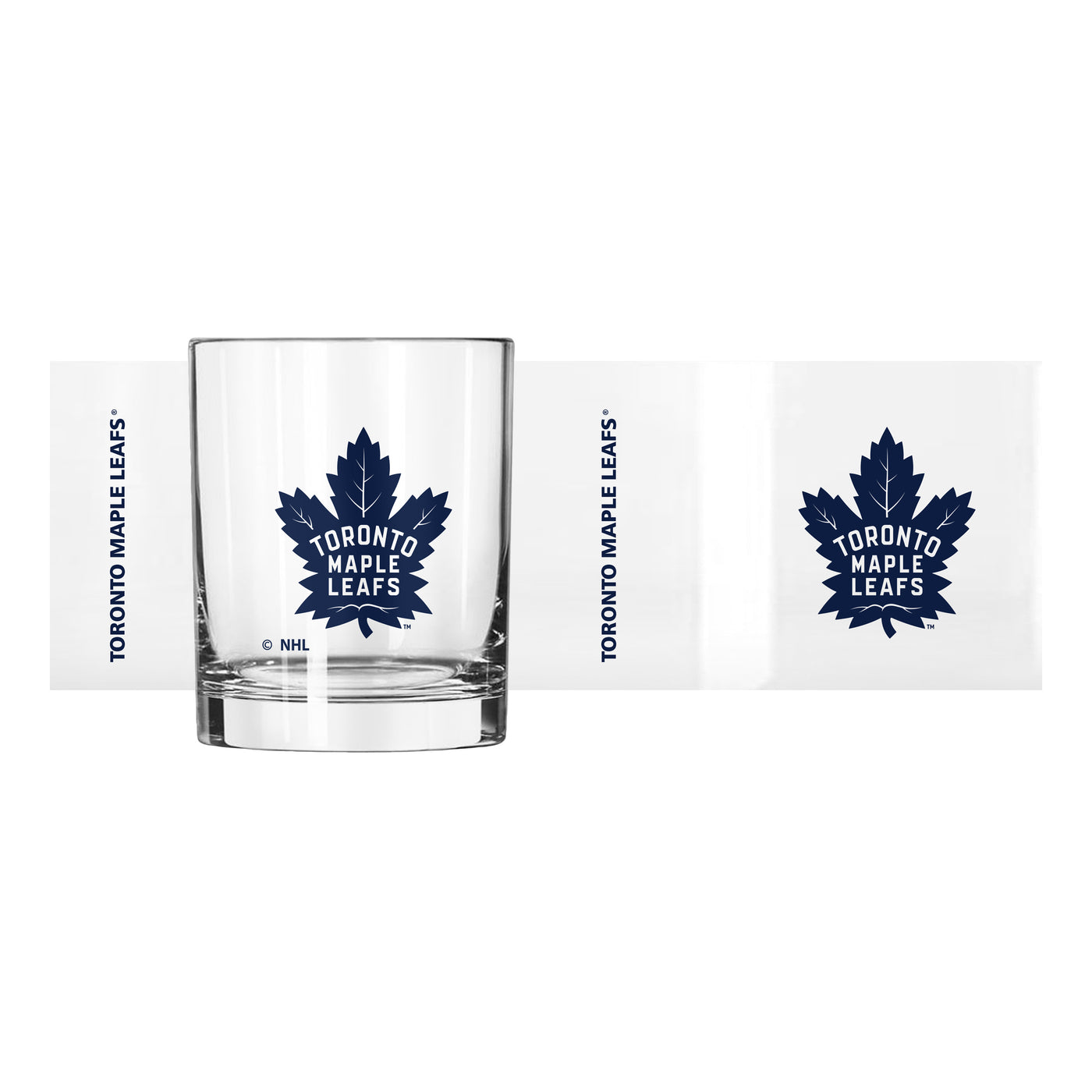 Toronto Maple Leafs 14oz Gameday Rocks Glass
