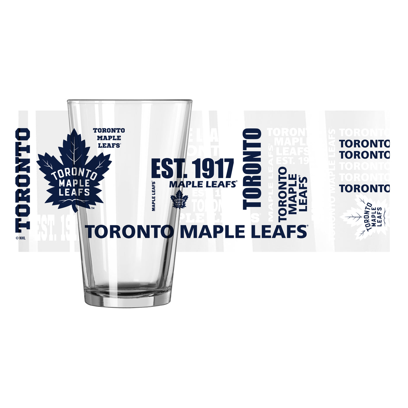Toronto Maple Leafs 16oz Spirit Pint Glass