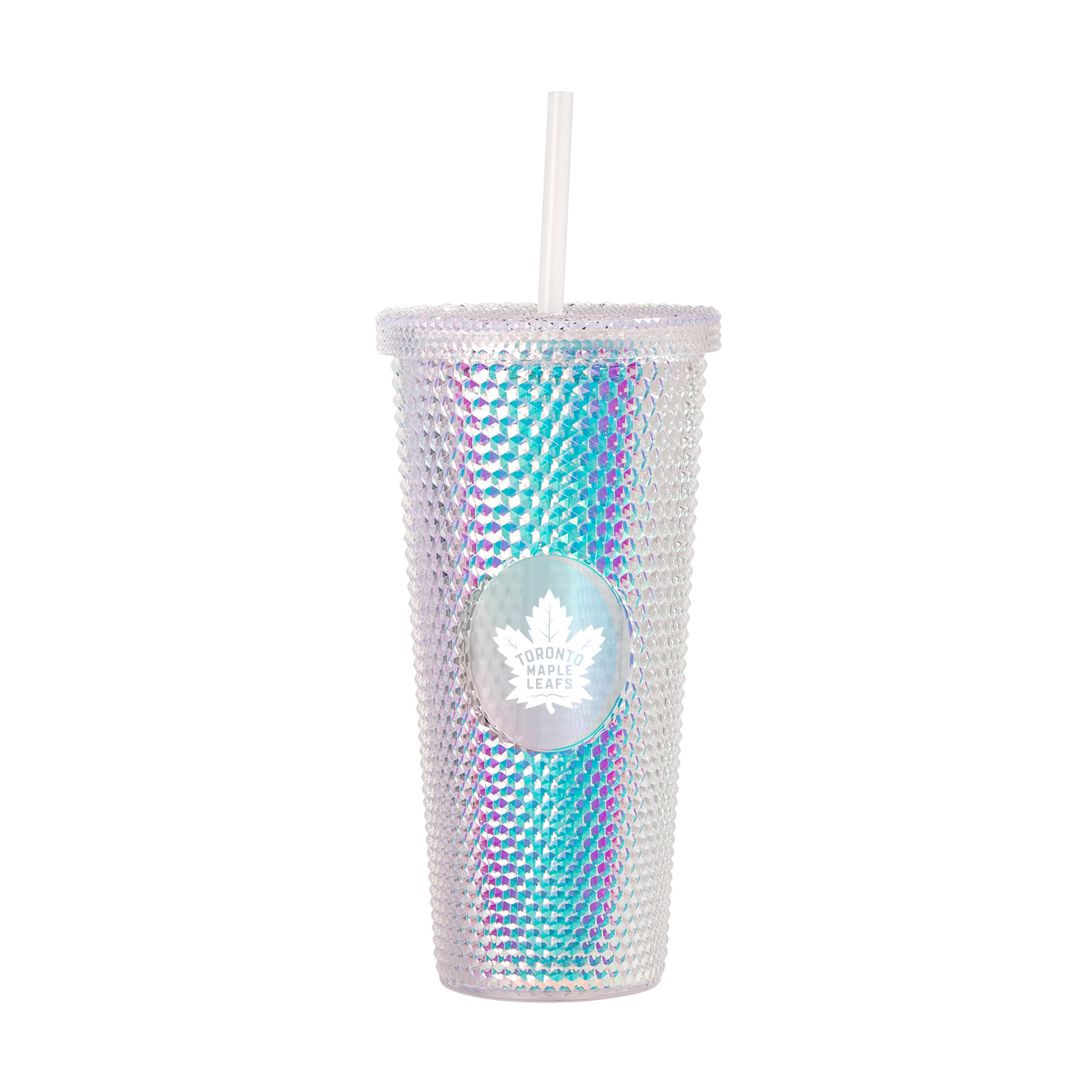 Toronto Maple Leafs 24oz Iridescent Studded Tumbler