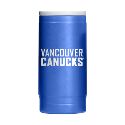 Vancouver Canucks 12oz Flipside Powder Coat Slim Can Coolie - Logo Brands