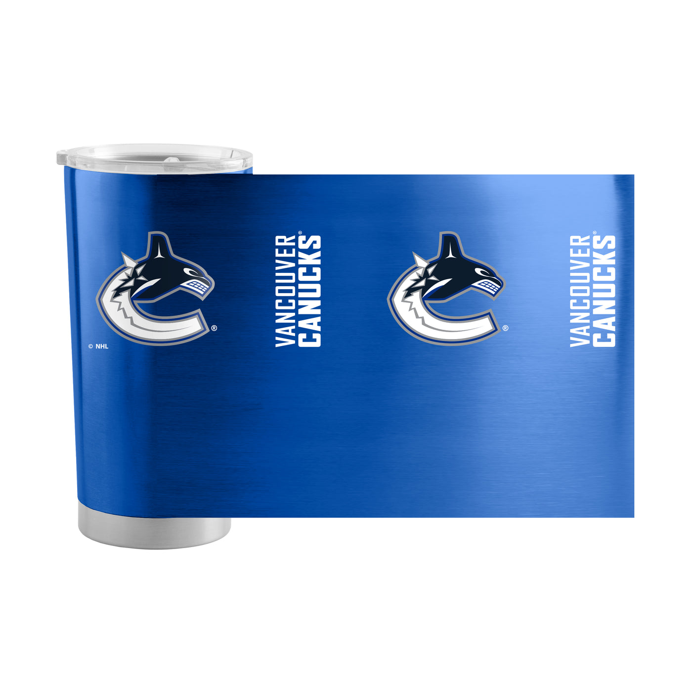 Vancouver Canucks 20oz Gameday Stainless Steel Tumbler - Logo Brands