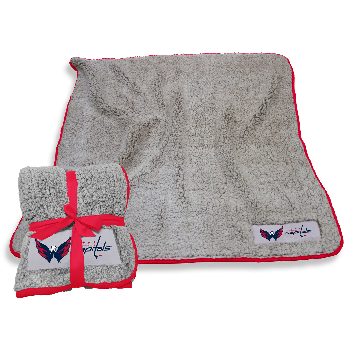 Washington Capitals Red Frosty Fleece Domestic f/ Campus Colors Wdmk