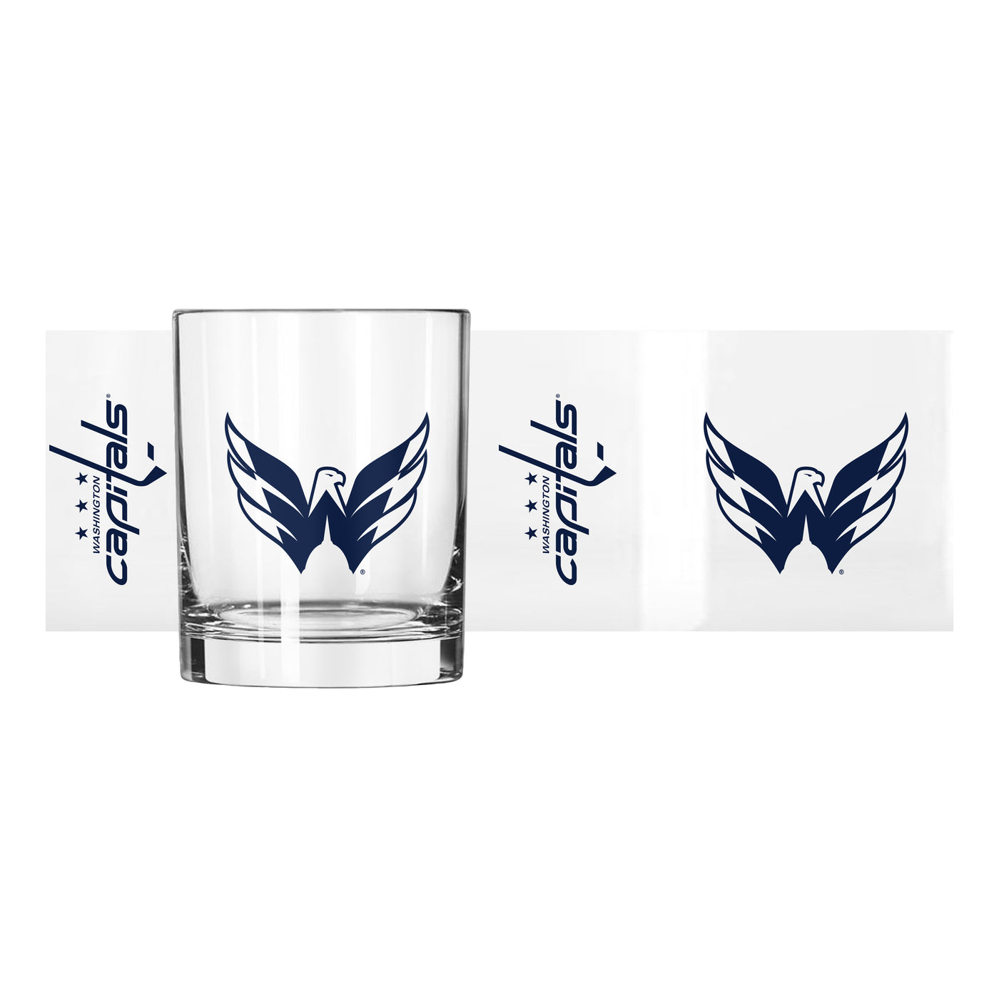 Washington Capitals 14oz Gameday Rocks Glass