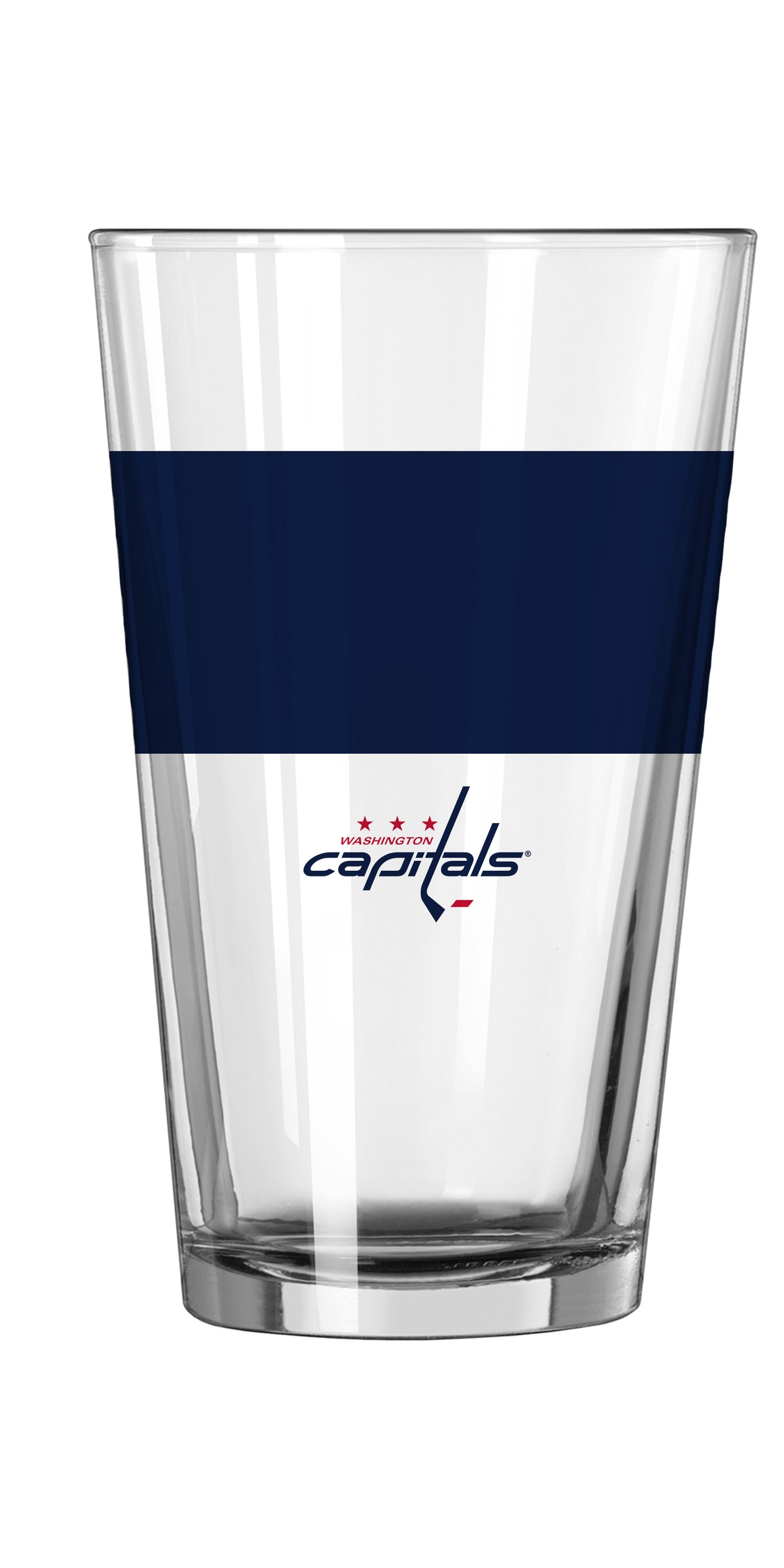 Washington Capitals 16oz Colorblock Pint Glass
