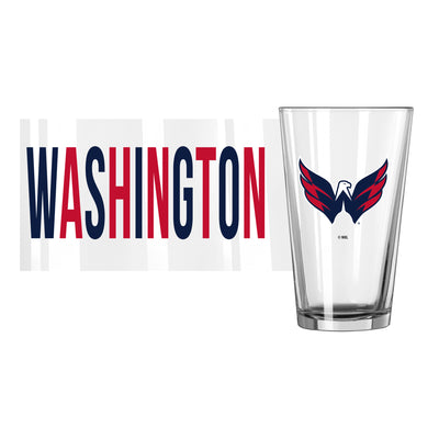 Washington Capitals 16oz Overtime Pint Glass