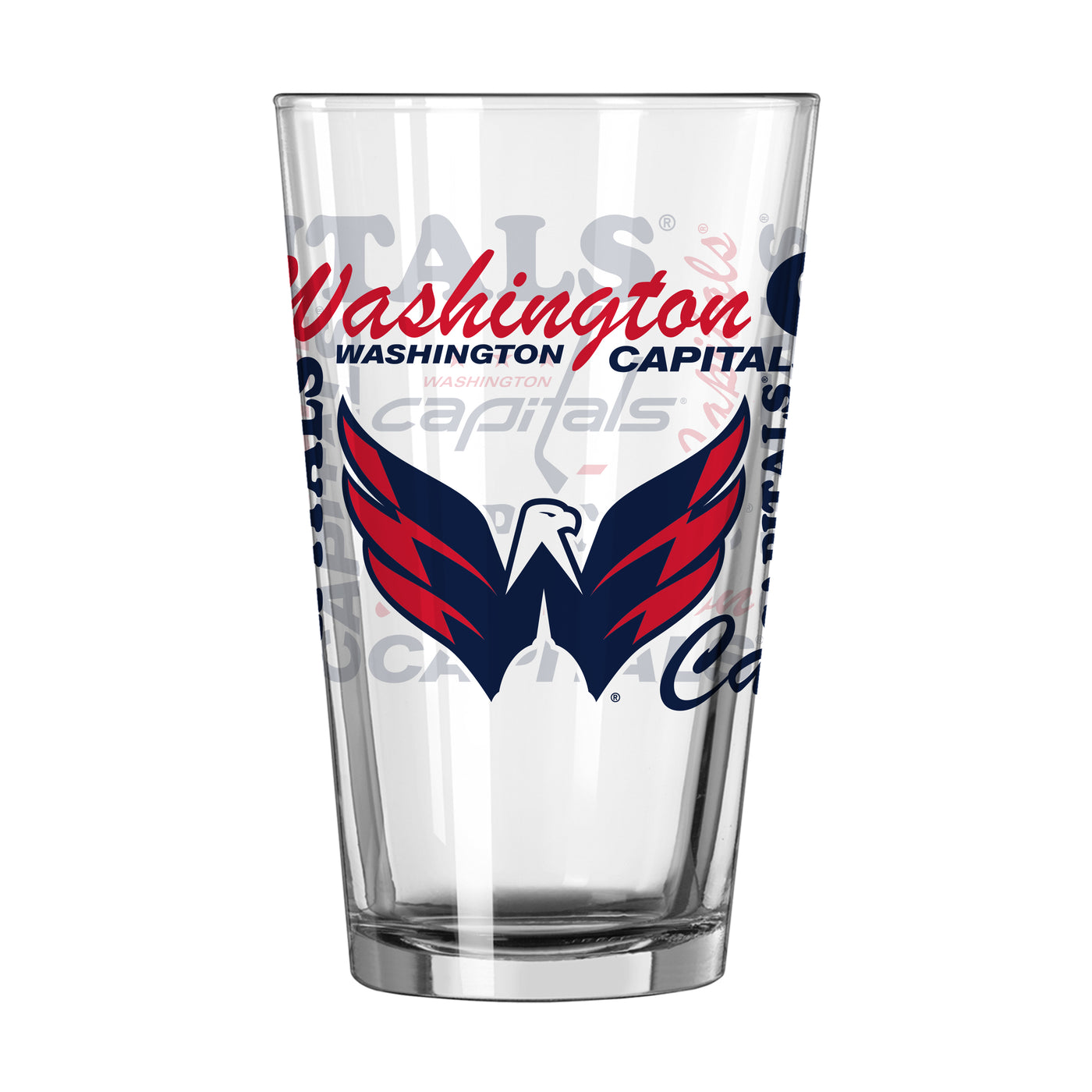Washington Capitals 16oz Spirit Pint Glass