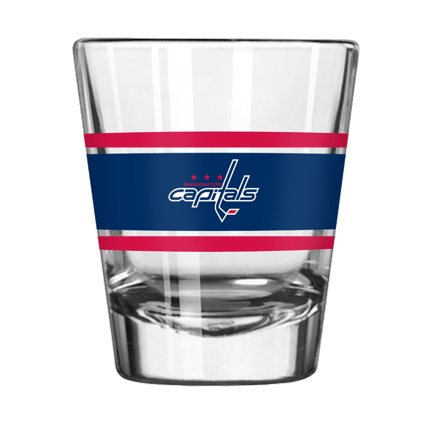 Washington Capitals 2oz Stripe Shot Glass