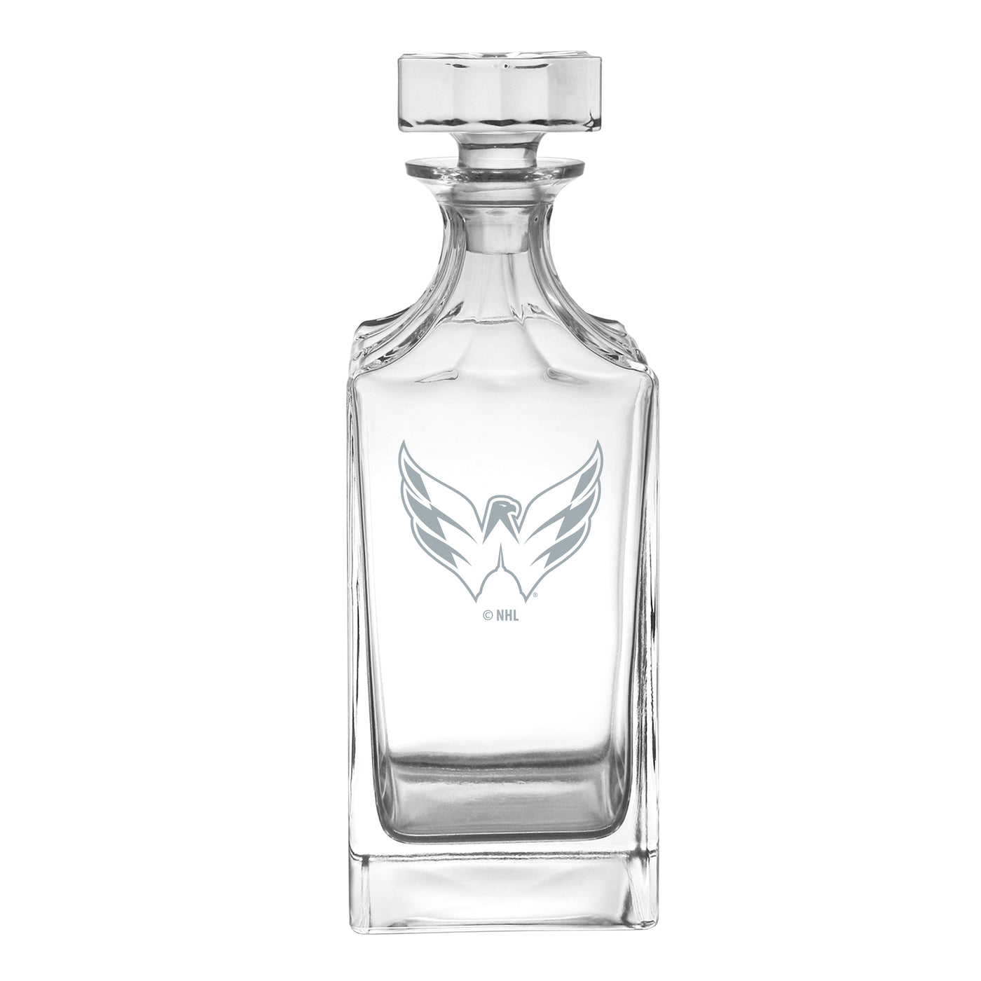 Washington Capitals 40oz Frost Glass Decanter