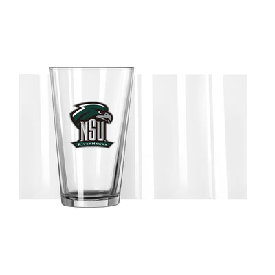 Northeastern State 16oz Logo Pint Glass