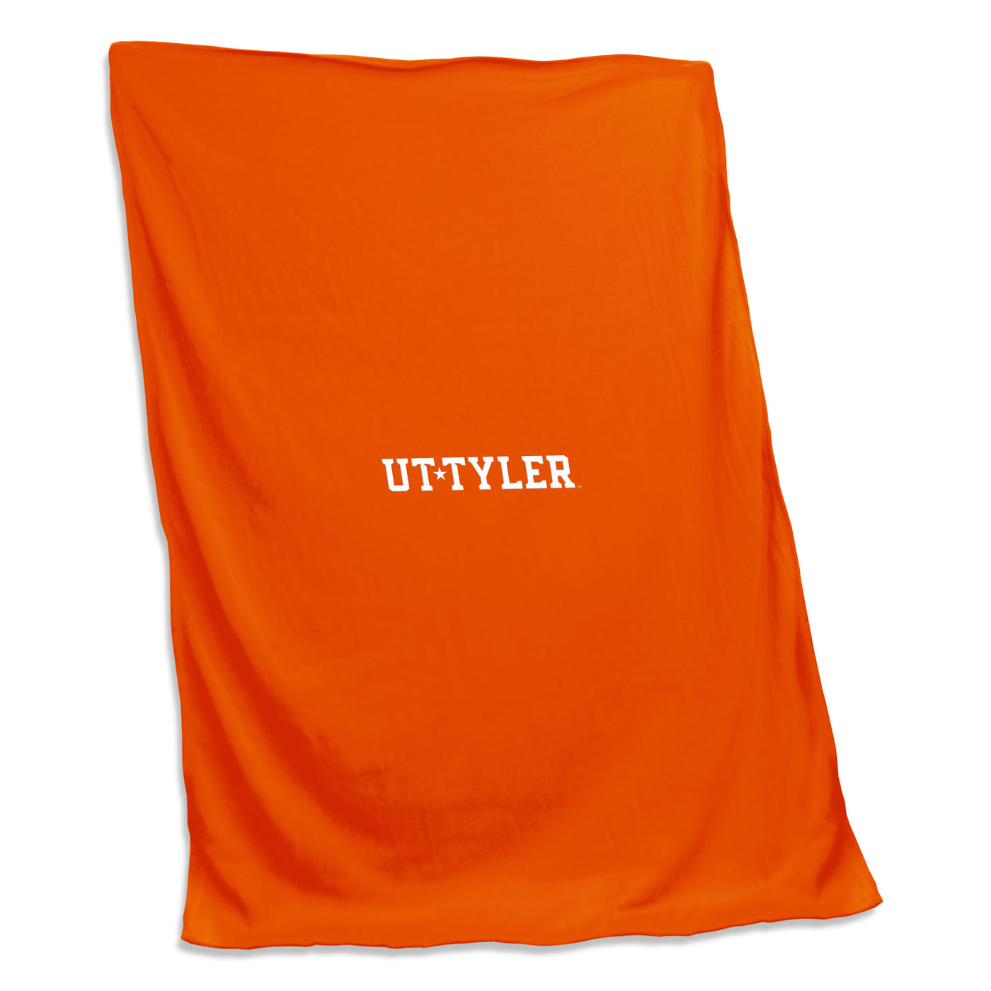Tyler TX Orange Sweatshirt Blanket (Screened)
