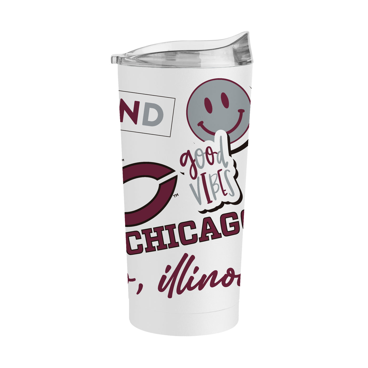 Chicago 20oz Native Powder Coat Tumbler