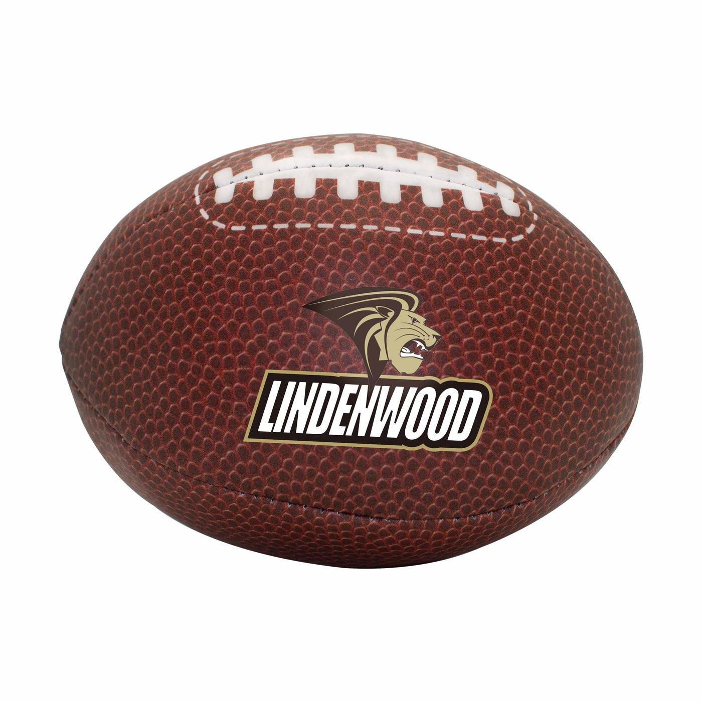 Lindenwood University Composite Brown Micro Soft Football