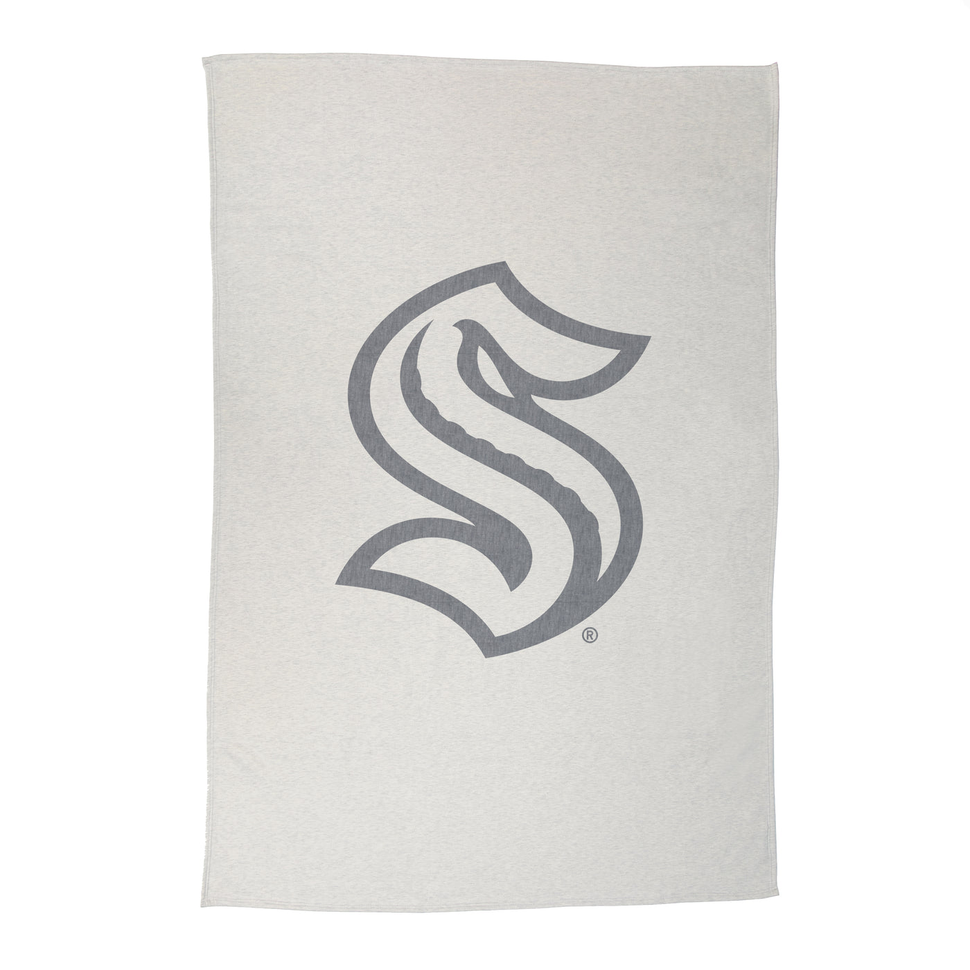 Seattle Kraken Oversized Logo Sublimated Sweatshirt Blanket