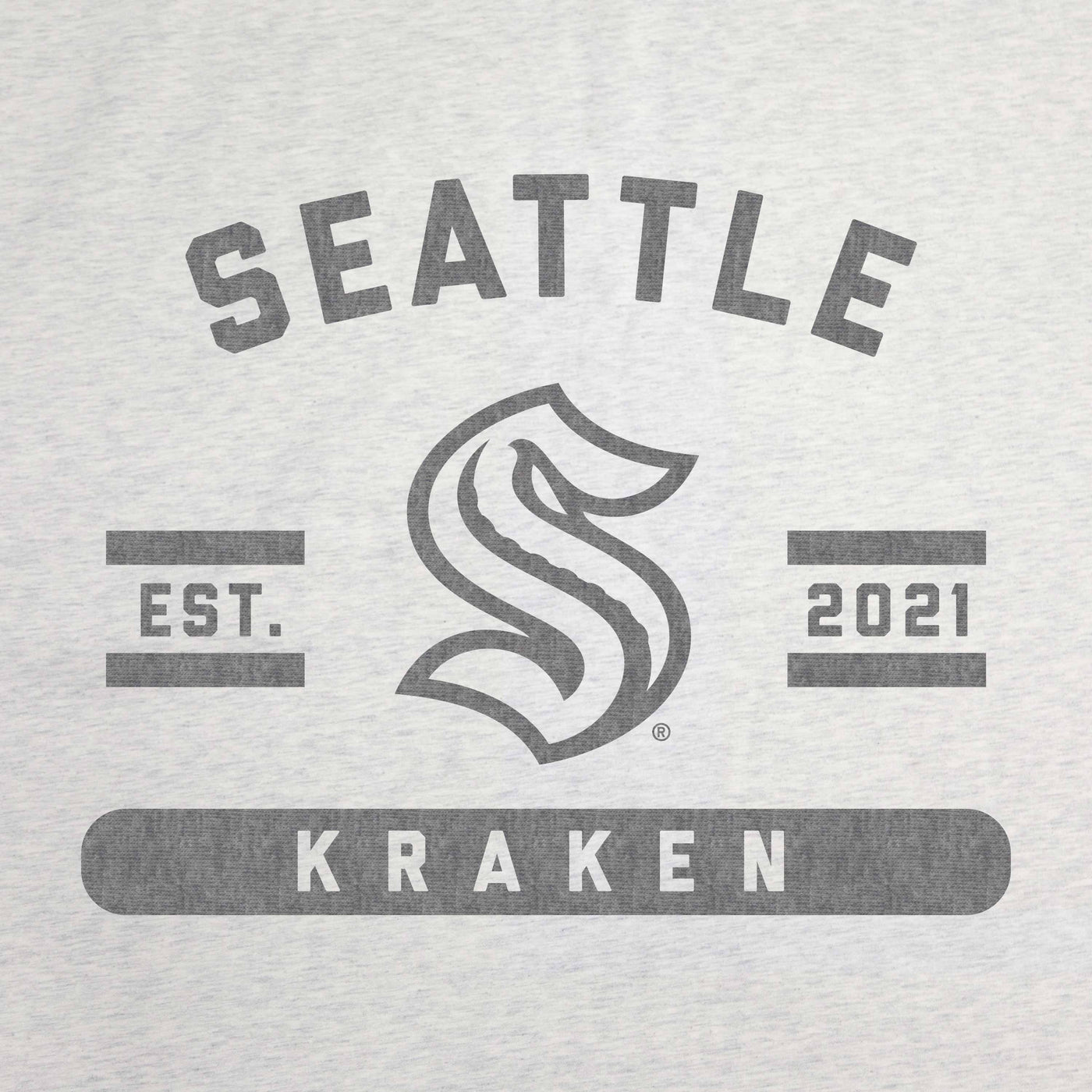 Seattle Kraken Oatmeal Sweatshirt Blanket