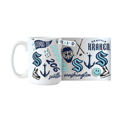 Seattle Kraken 15oz Native Sublimated Mug