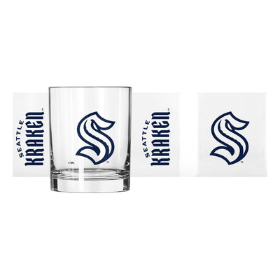 Seattle Kraken 14oz Gameday Rocks Glass