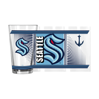 Seattle Kraken 16oz Hero Pint Glass