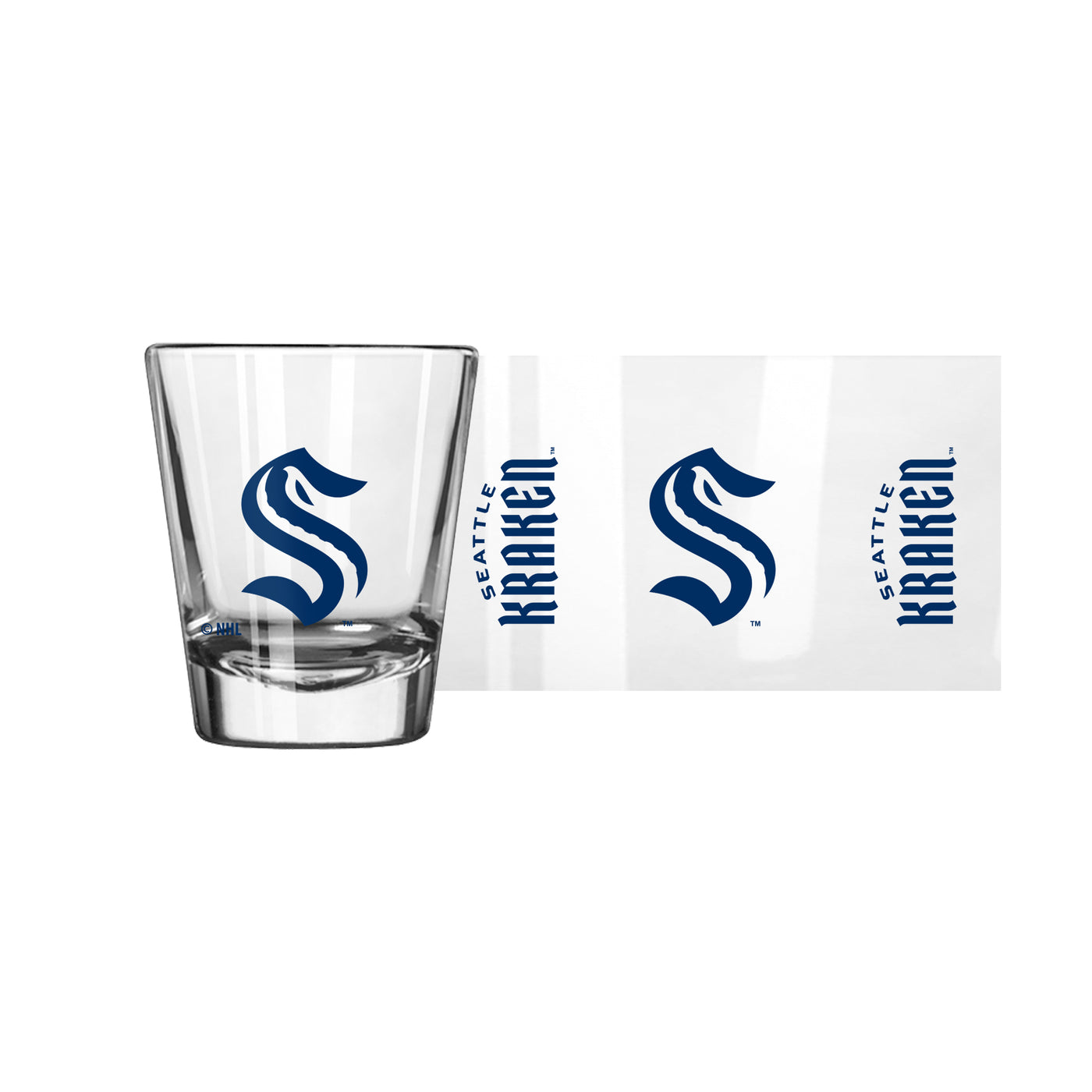 Seattle Kraken 2oz Gameday Shot Glass - Logo Brands