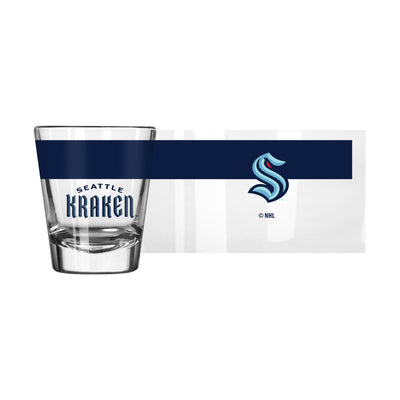 Seattle Kraken 2oz Colorblock Shot Glass