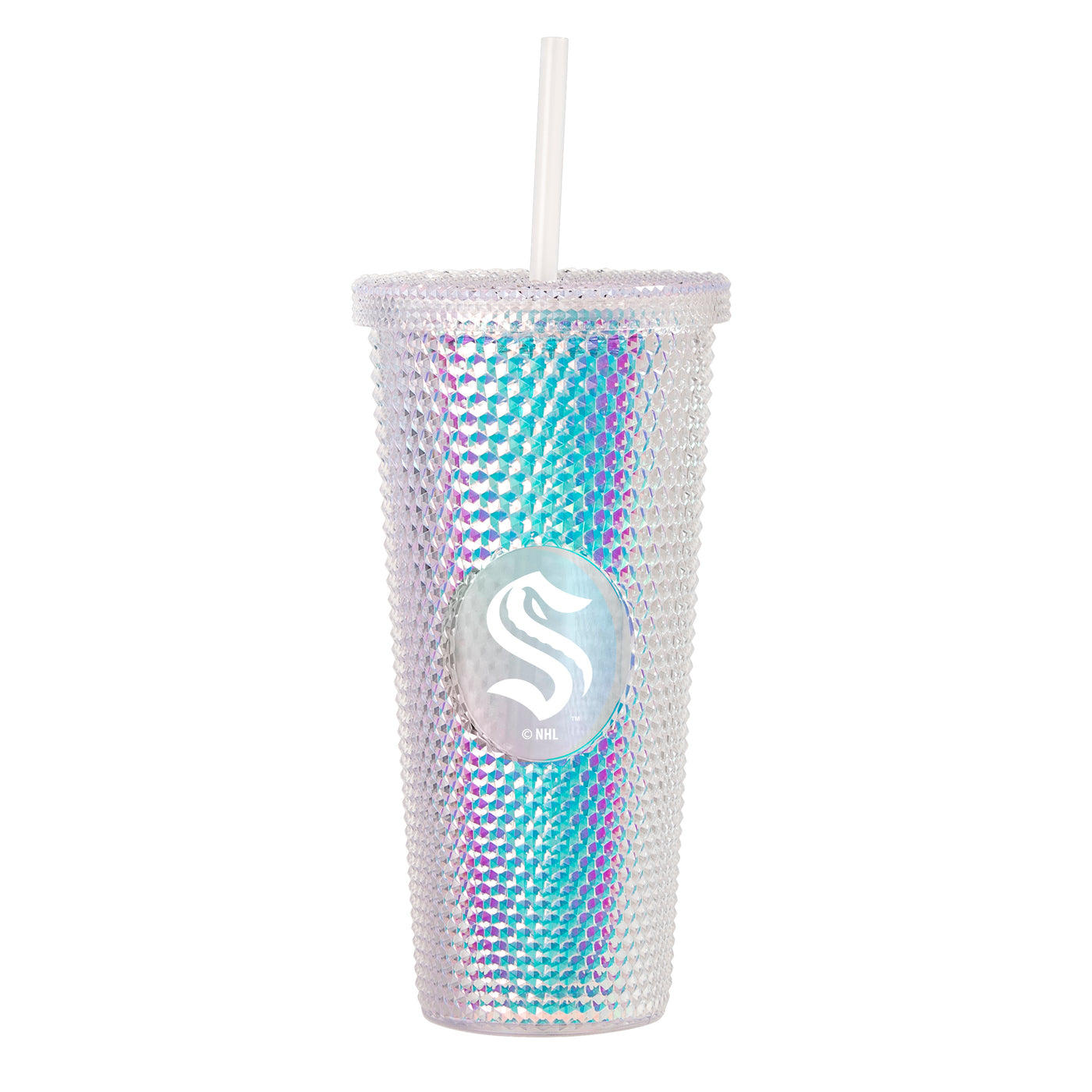 Seattle Kraken 24oz Iridescent Studded Tumbler
