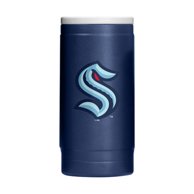 Seattle Kraken 12oz Flipside Powder Coat Slim Can Coolie - Logo Brands