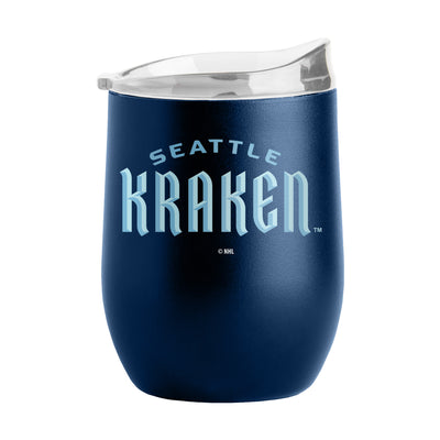 Seattle Kraken 16oz Flipside Powder Coat Curved Bev - Logo Brands