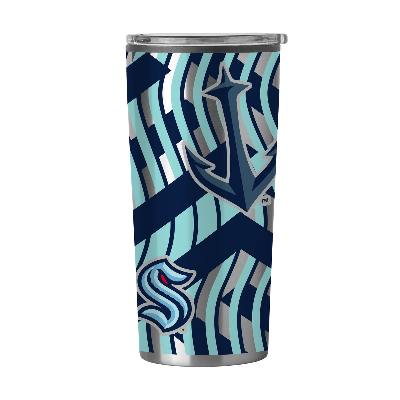 Seattle Kraken Flex 20oz Plastic Wall Stainless Tumbler