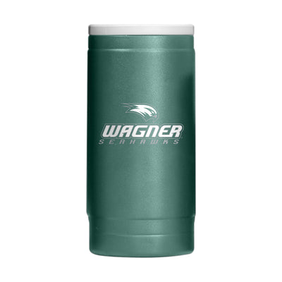 Wagner College 12oz Logo Powdercoat SlimCan Coolie