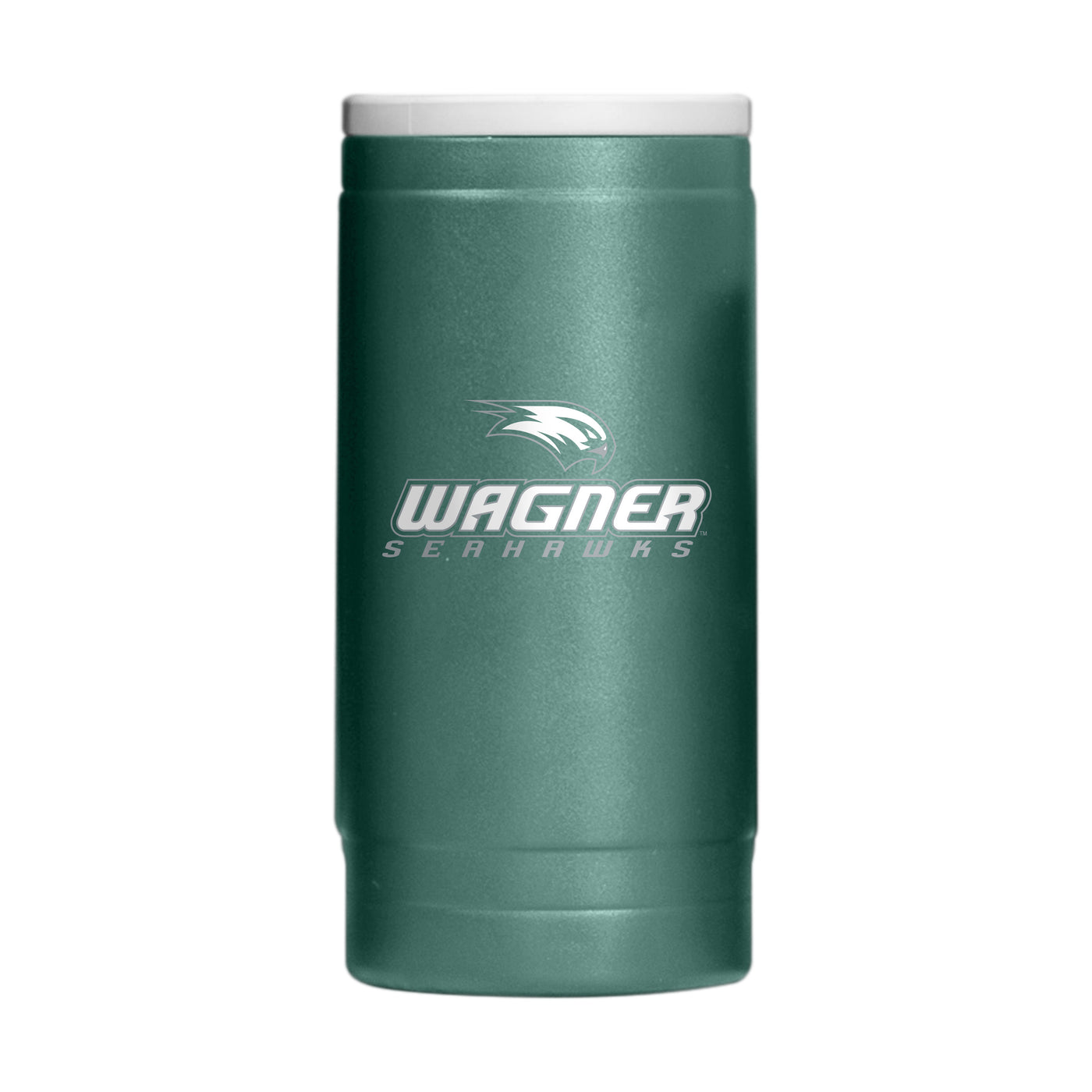 Wagner College 12oz Logo Powdercoat SlimCan Coolie