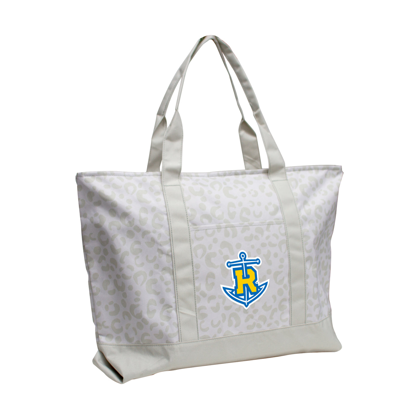 Rollins College Leopard Pattern Tote
