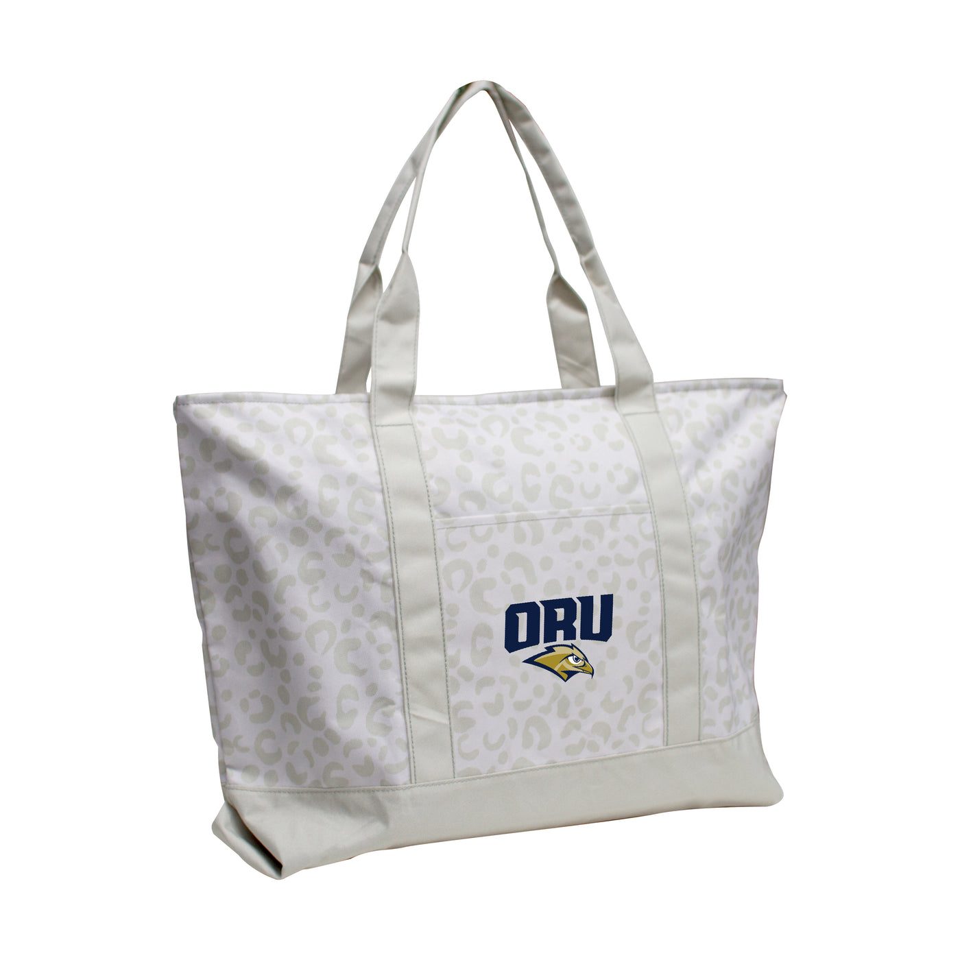 Oral Roberts Leopard Pattern Tote
