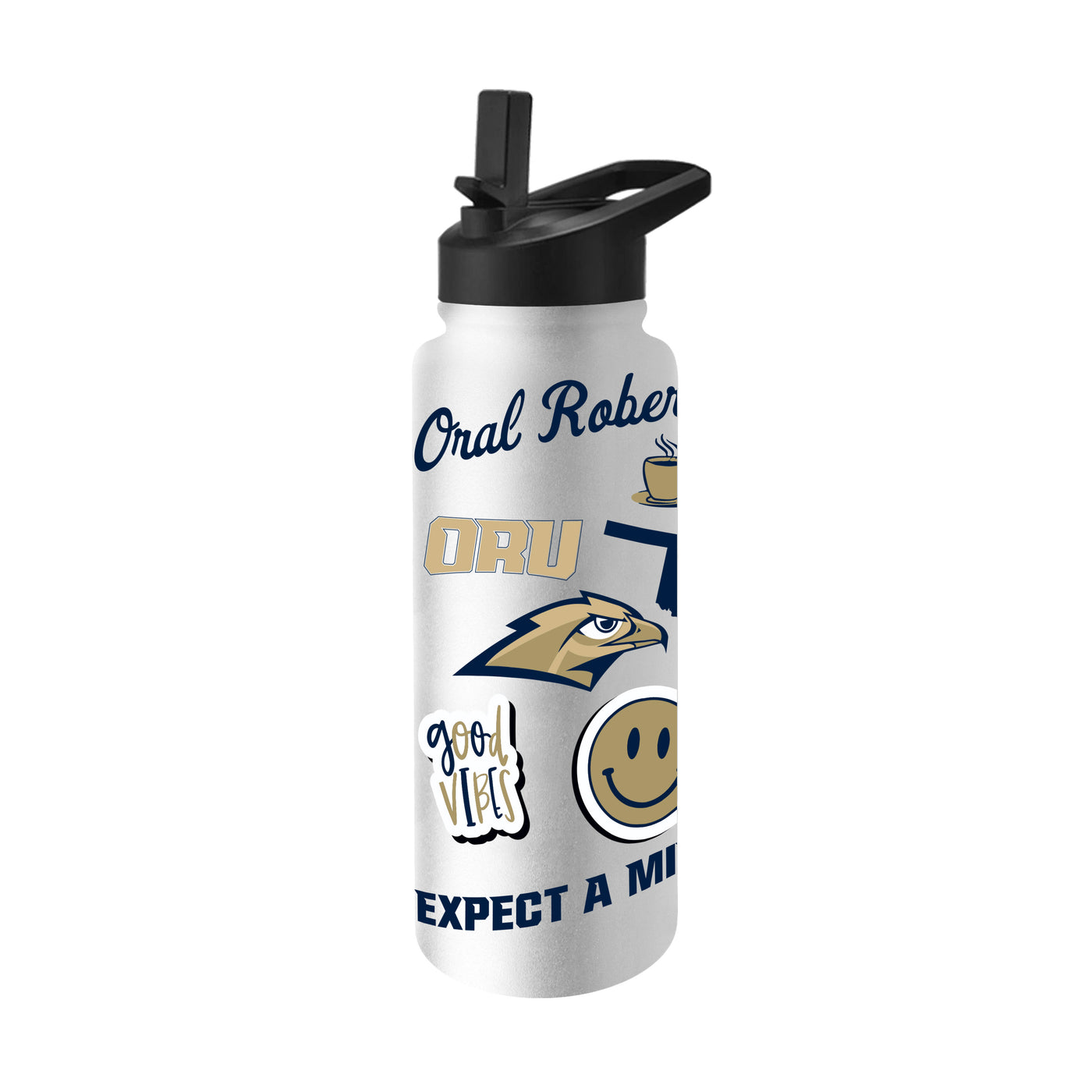 Oral Roberts 34oz Native Quencher Bottle