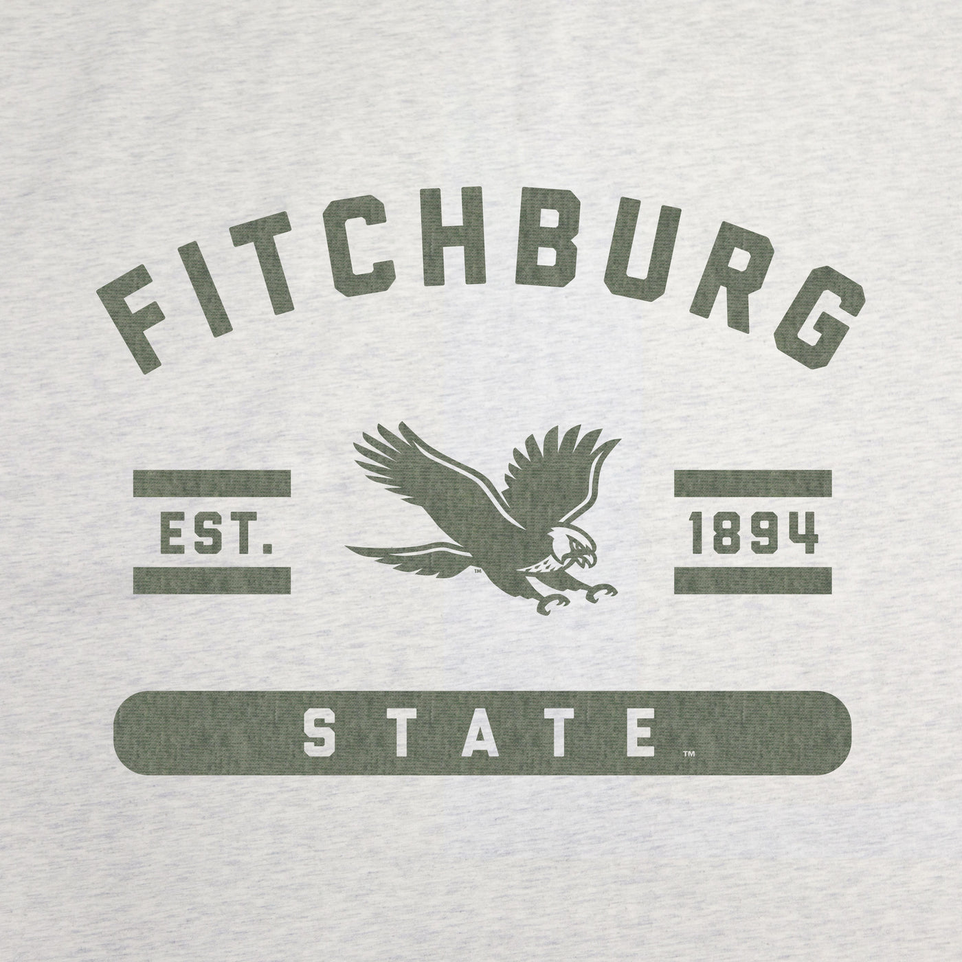 Fitchburgh State University Sublimated Sweatshirt Blanket