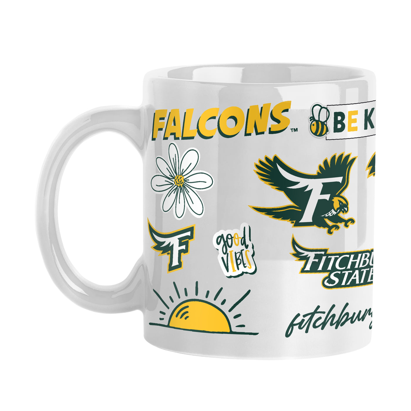 Fitchburgh State University 15oz Native Sublimated Mug
