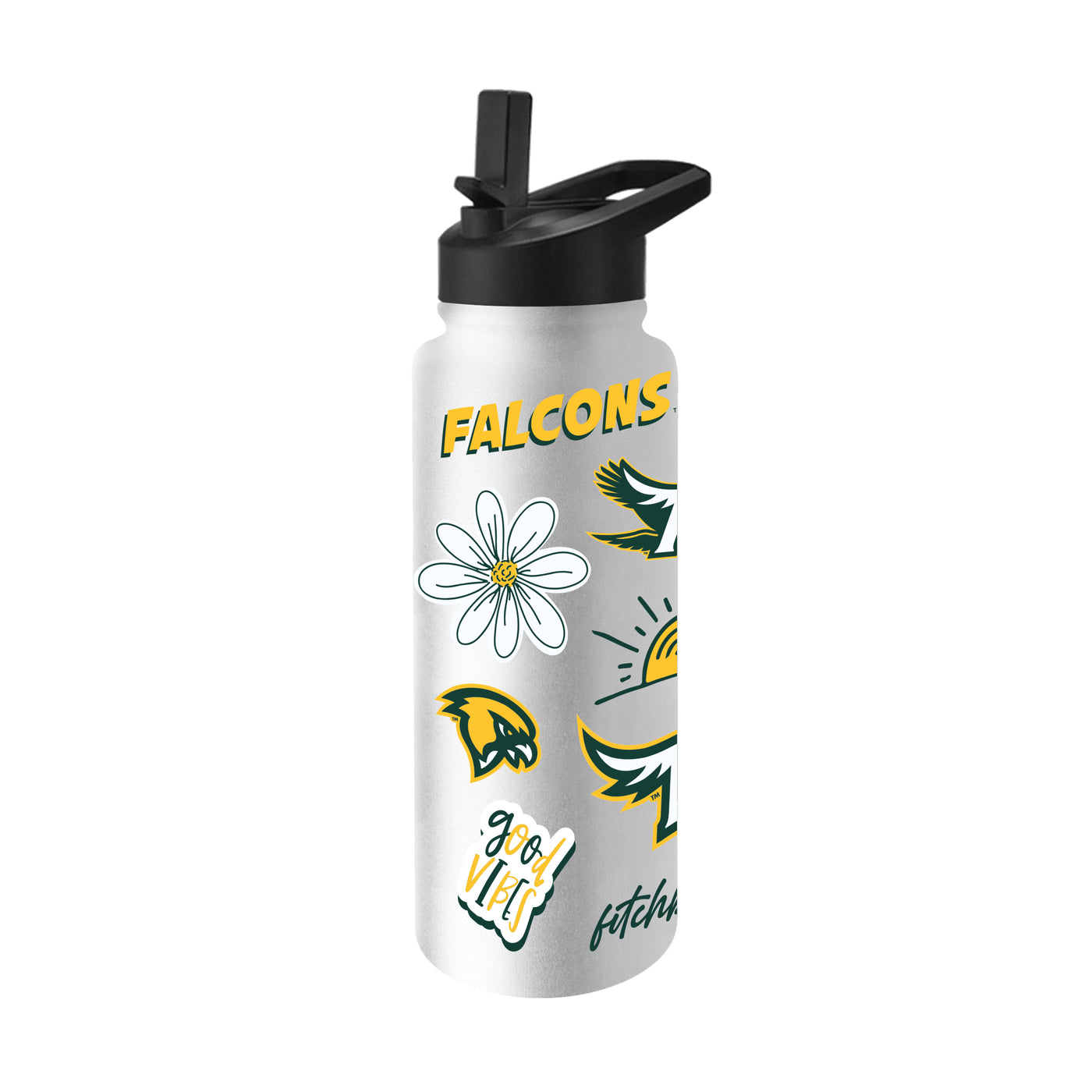 Fitchburgh State University 34oz Native Quencher Bottle