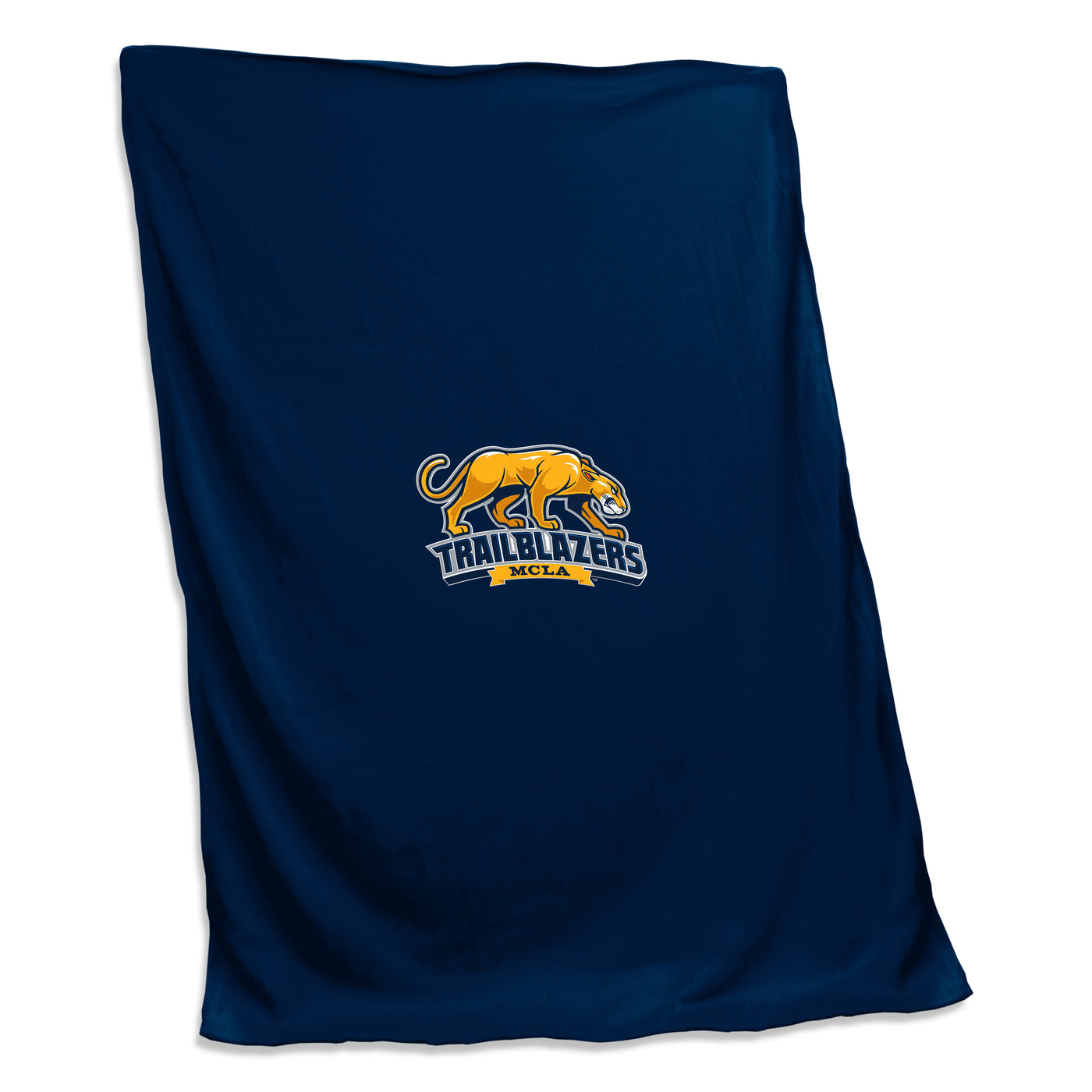 Massachusetts College of Liberal Arts Screened Sweatshirt Blanket - Logo Brands