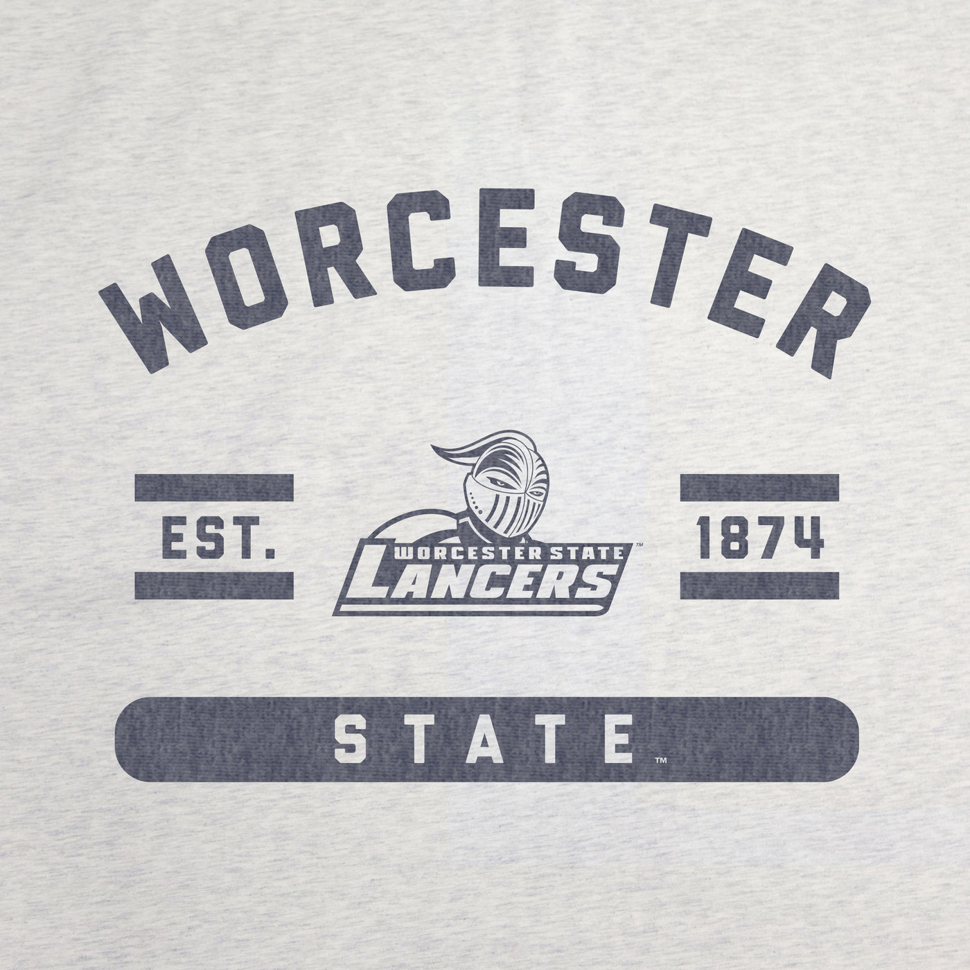 Worcester State University Sublimated Sweatshirt Blanket
